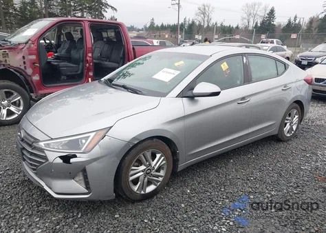 2020 Hyundai Elantra Sel from USA, damaged, VIN 5NPD84LF2LH579386